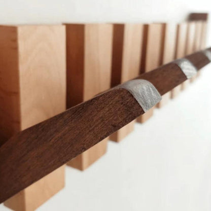 Space Saving Kitchen Hook Rack Organizer