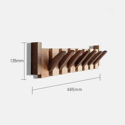 Stylish Wood Coat Rack for Hanging Storage