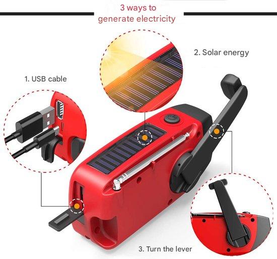 Portable Hand Crank Radio