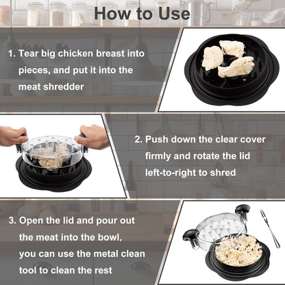 Ergonomic Chicken Shredder Tool - ErgoShredder