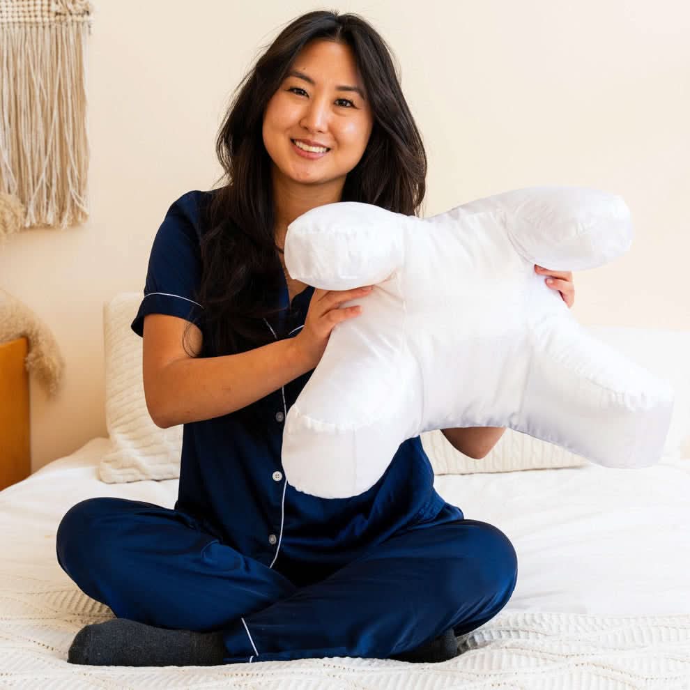 Ergonomic Memory Foam Pillow — Contoured Neck Support