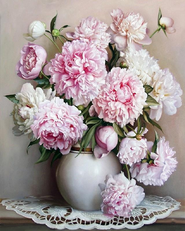 Colorful Garden Paint By Number Art Kit - Cofik