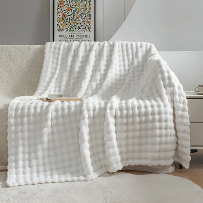 Extra Soft Flannel Blanket - PlushBubble