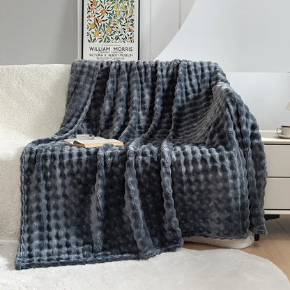Extra Soft Flannel Blanket - PlushBubble