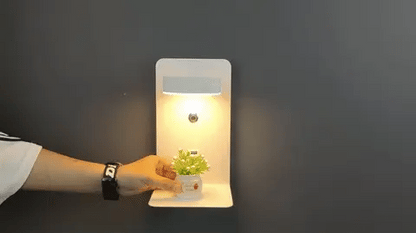 Modern LED Wall Light with Storage