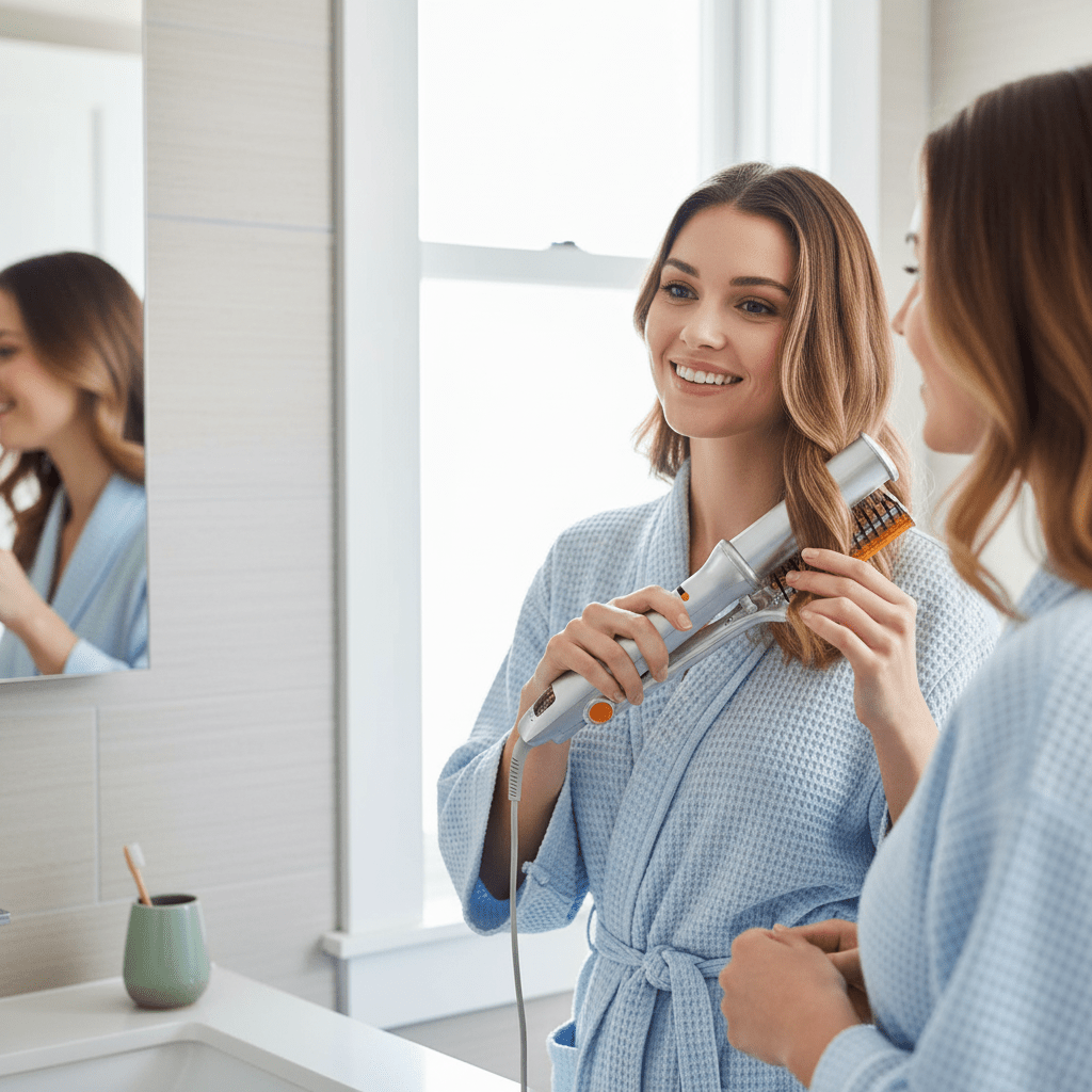 Easy Spin Hair Brush for Salon Style