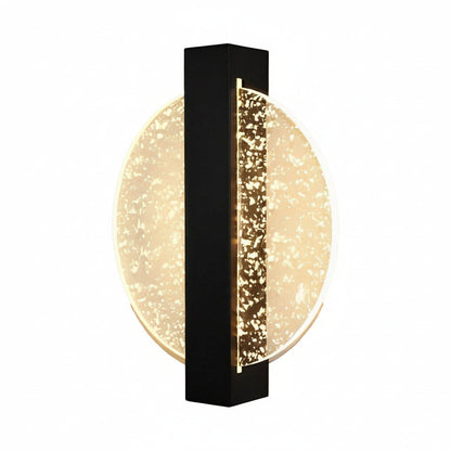 Contemporary LED Wall Light – Sleek Glass Bedroom Sconce