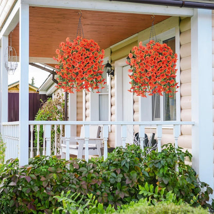 Colorful Outdoor Flower Hanging Planter