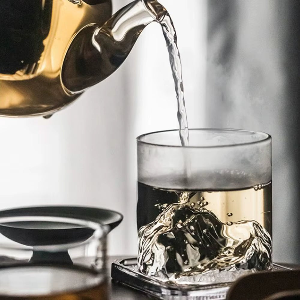 Tall Clear Mixed Drink Glass