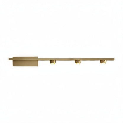 Contemporary Bronze LED Wall Light