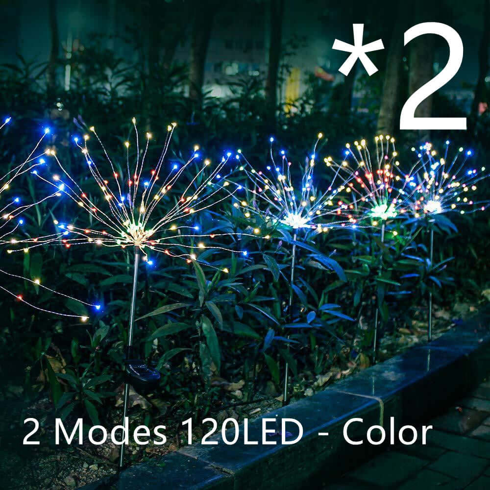 Outdoor Solar String Lights Copper Wire Fairy Lights - Cofik