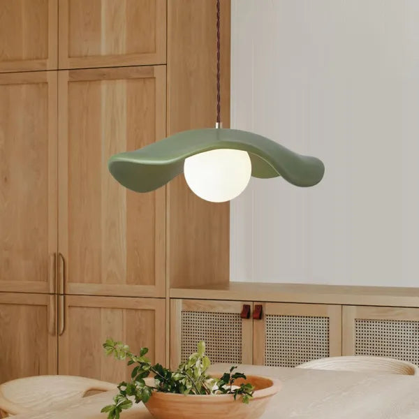 Elegant Natural Leaf Pendant Light