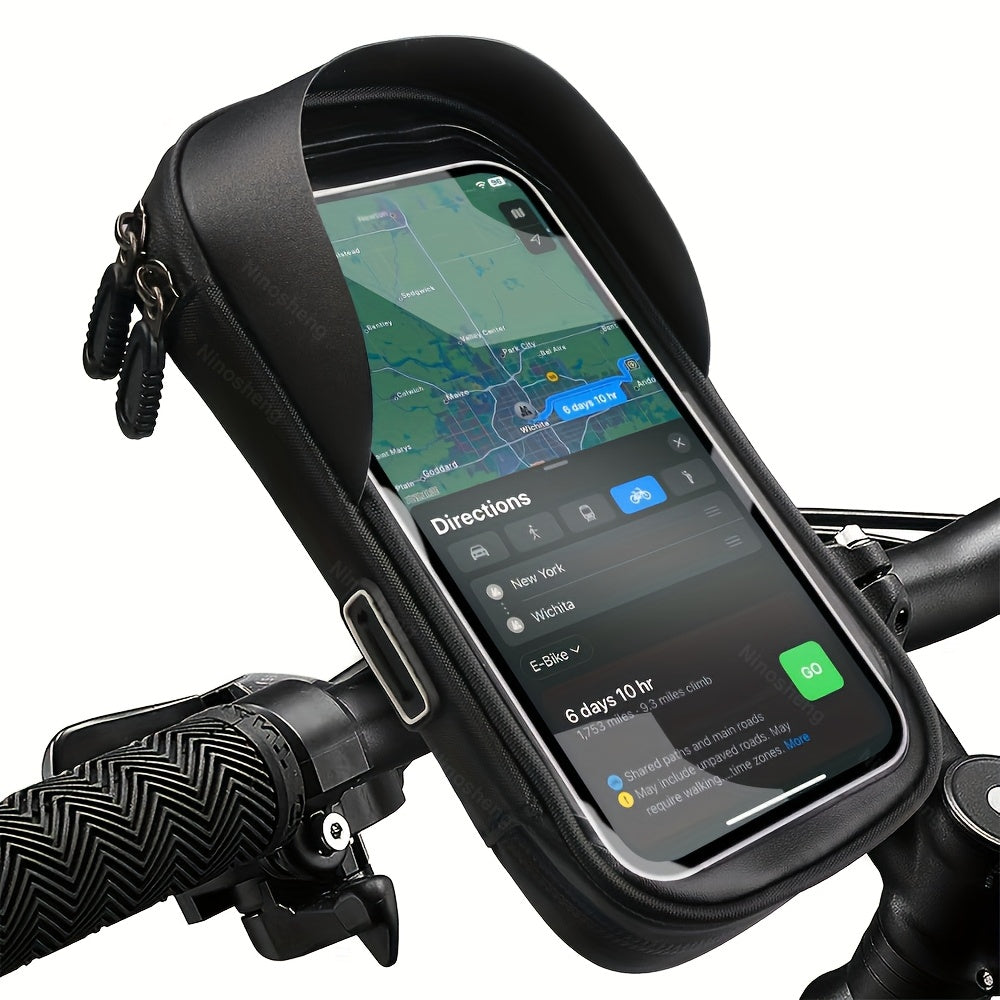 Universal Bike Phone Mount - Adjustable 360° Rotation