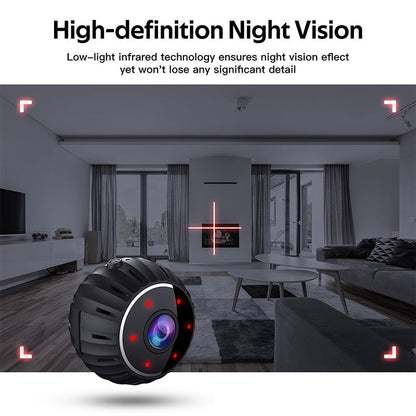 Compact Motion Sensor Wireless Night Vision Security Cam