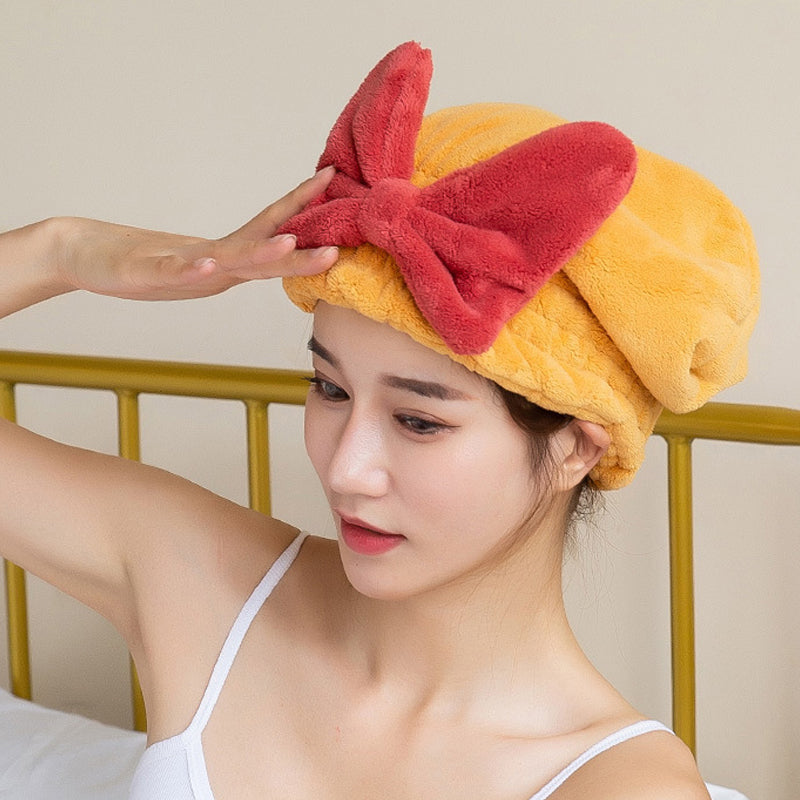 Quick Dry Microfiber Hair Wrap for Wet Hair
