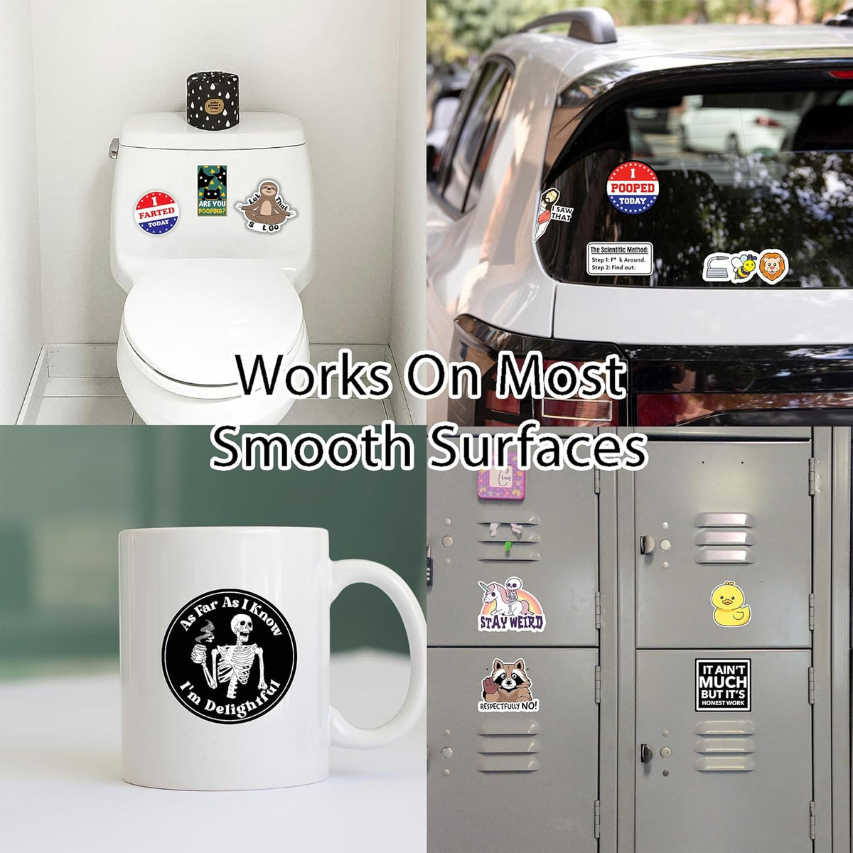 Funny Quote Sticker Pack of 130
