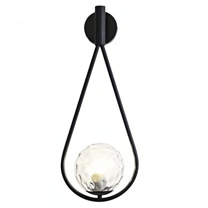 Modern Glass LED Wall Light Fixture