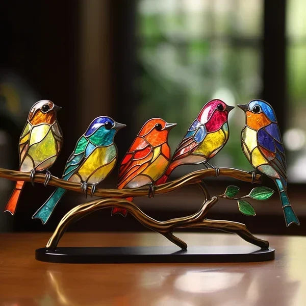Colorful Glass Table Decoration