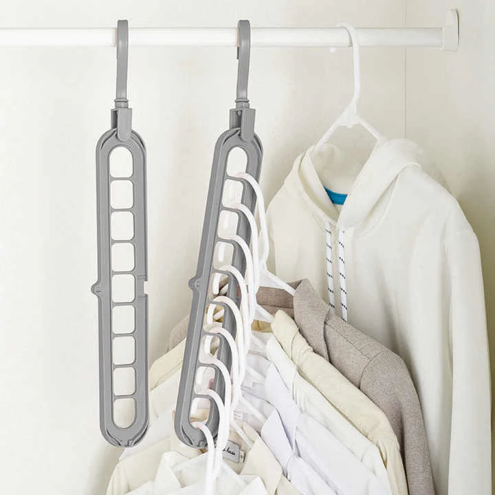 Practical 9 in 1 Multi Hook Organizer