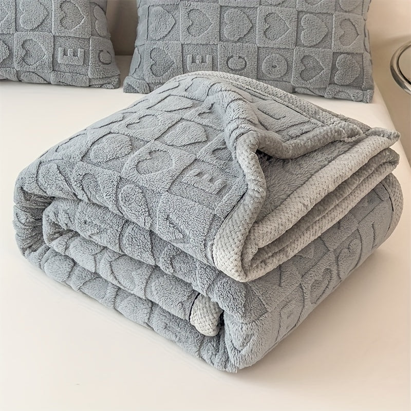Soft Plush Fleece Throw Blanket for Cozy Nights