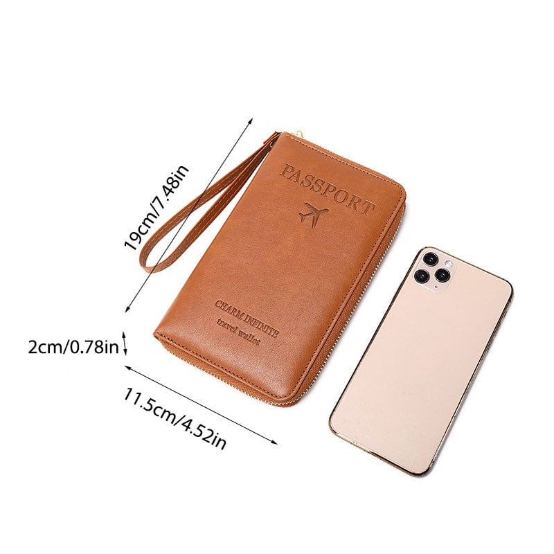 Secure Travel RFID Blocking Wallet