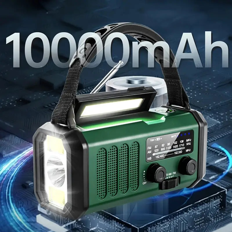 Portable Solar Powered Radio Charger