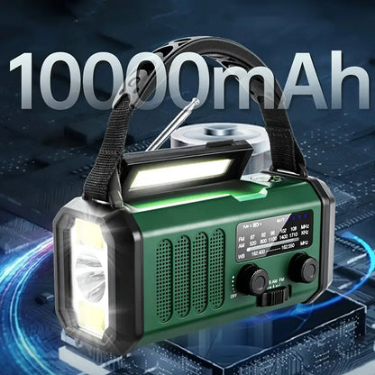 Portable Solar Powered Radio Charger