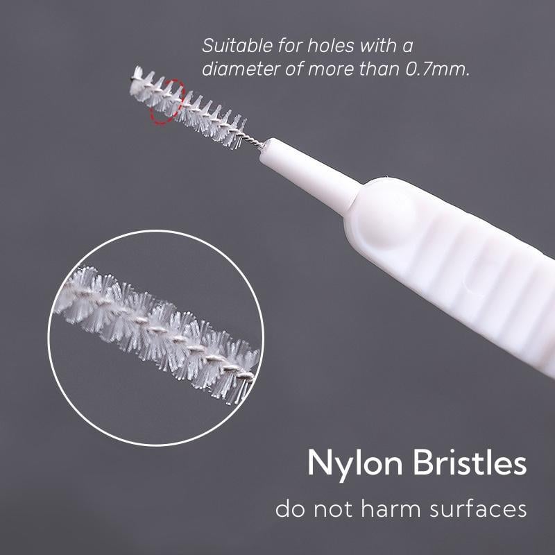 Practical Cleaning Brush Kit, 30Piece, Soft Bristle Set