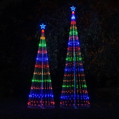 Colorful Musical Christmas Tree Lamp