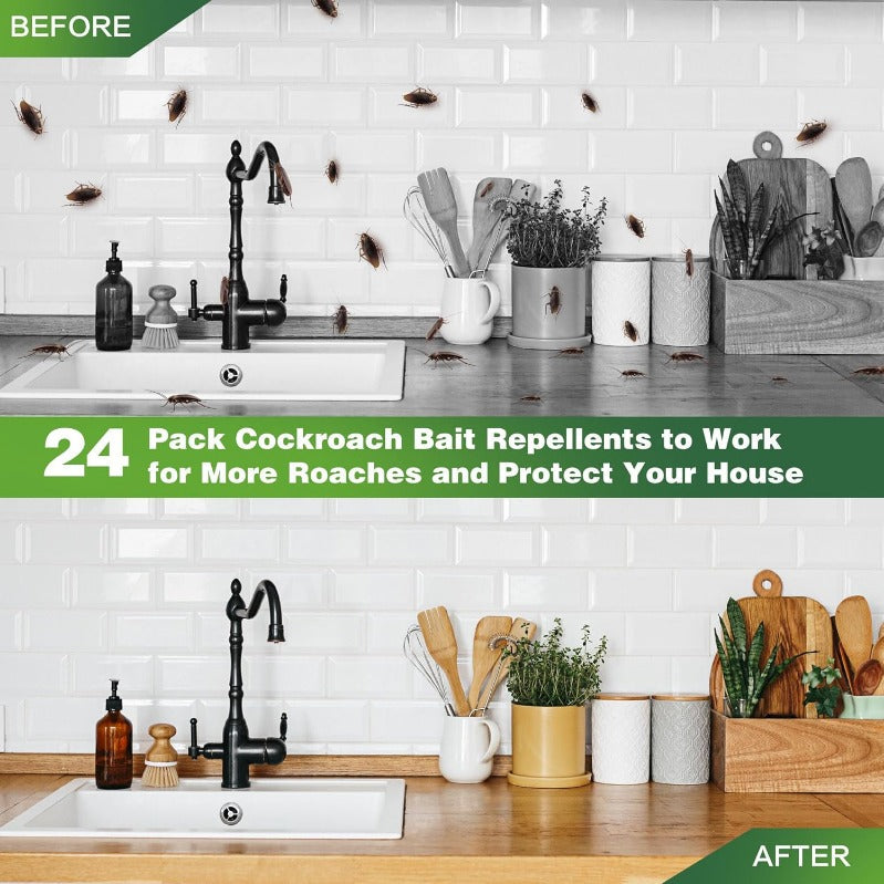 Non-Toxic Roach Killer Bait Stations