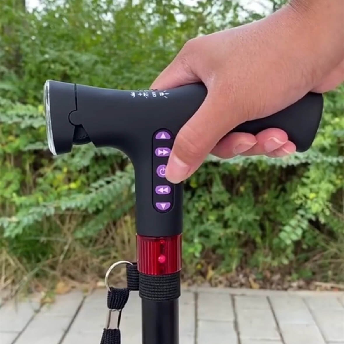 Senior Safety Cane with Fall Alert System - Cofik