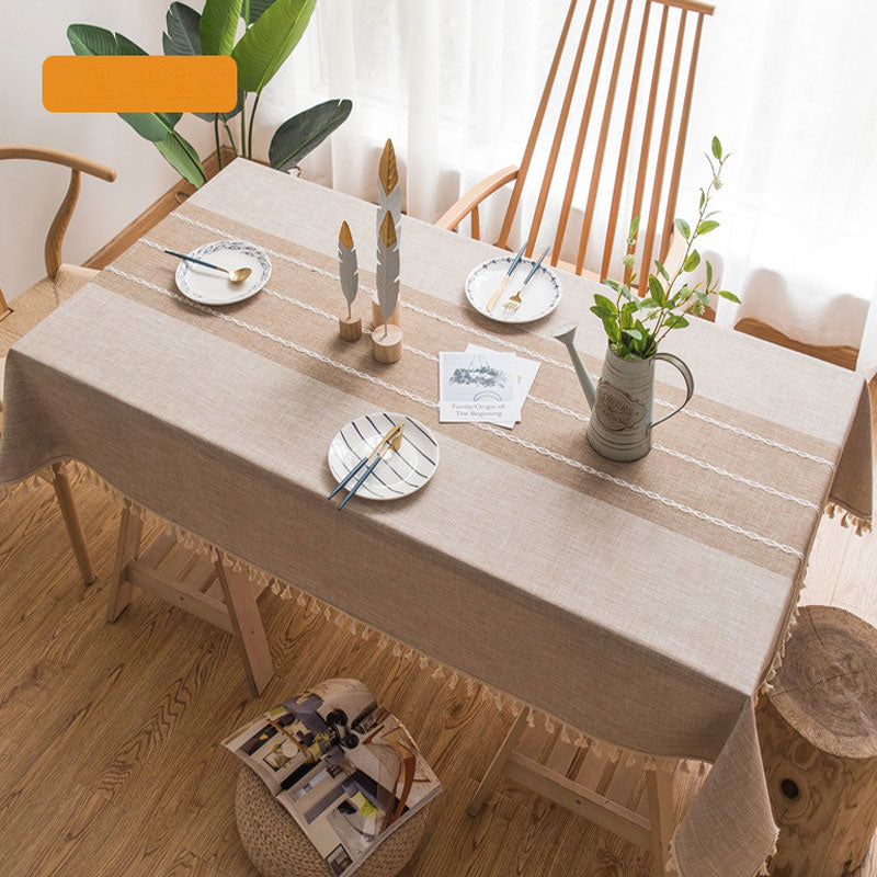 Easy Care Waterproof Tablecloth for Kitchen Dining