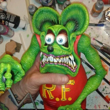 Spooky Rat Fink Figurine Decorative Toy