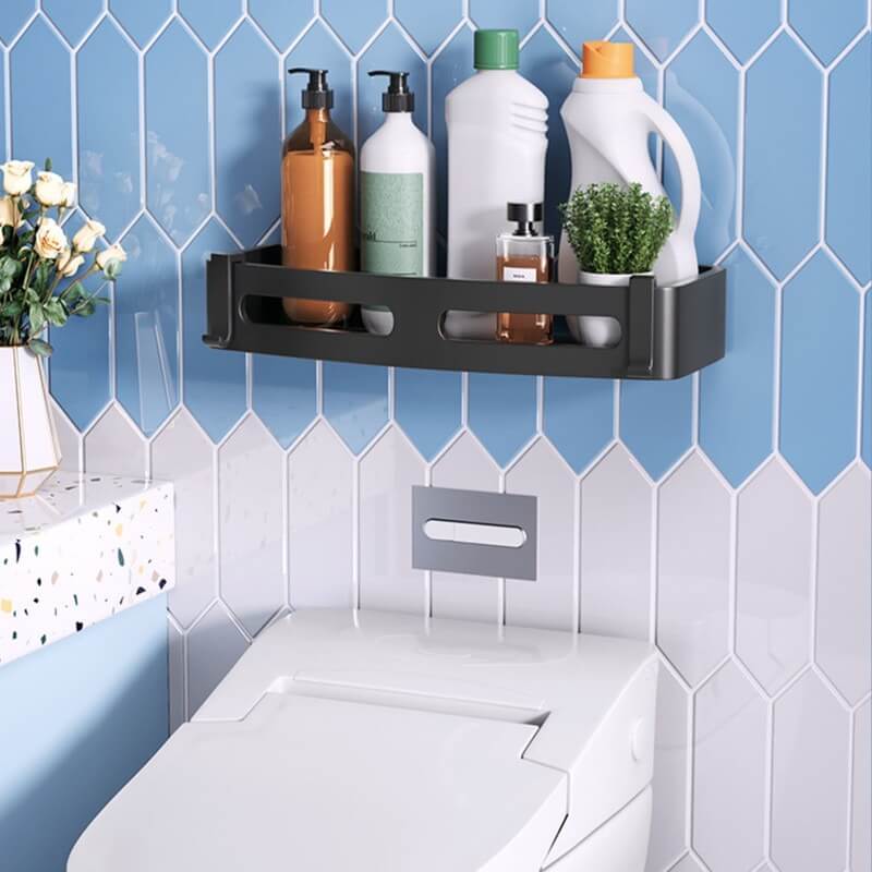 Silver Bathroom Storage Caddy Organizer