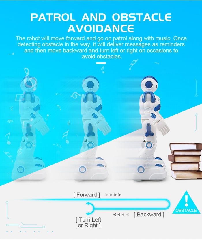 Fun Interactive Robot Toy for Kids Learning