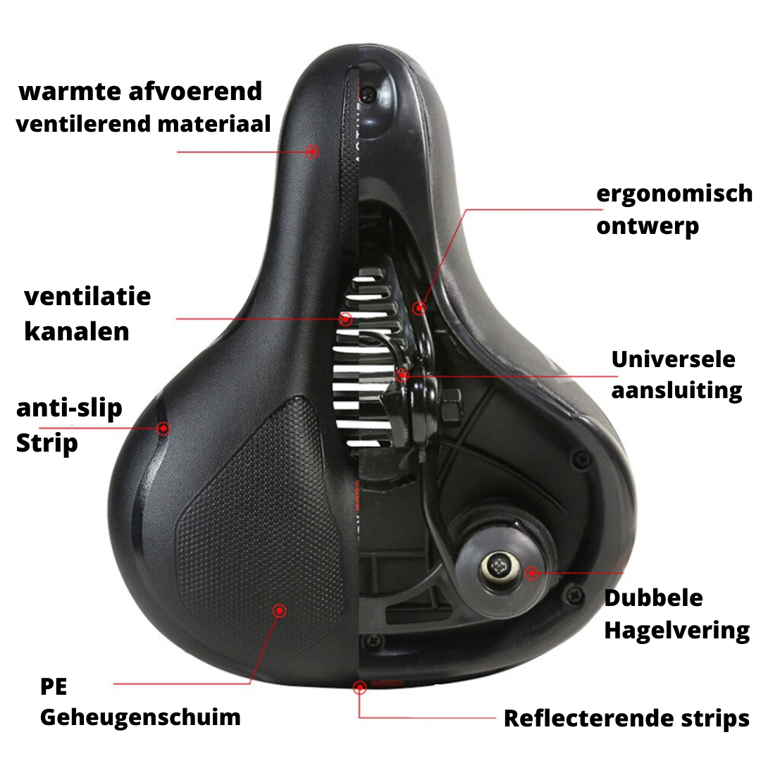 Soft Padded Bike Seat