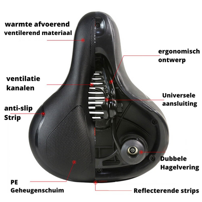 Soft Padded Bike Seat