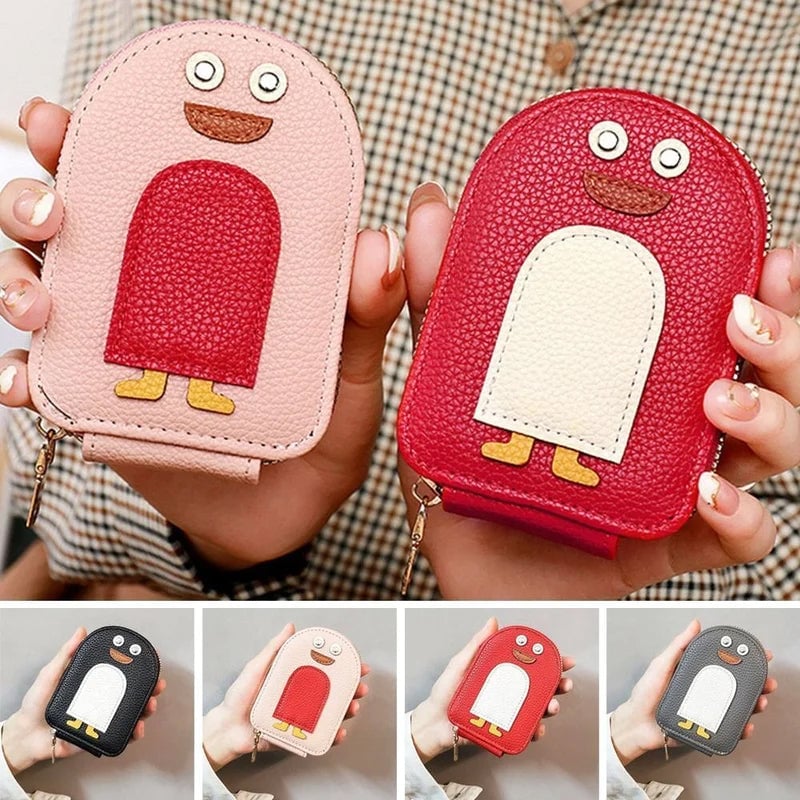 Fun Penguins PU Card Holder Wallet