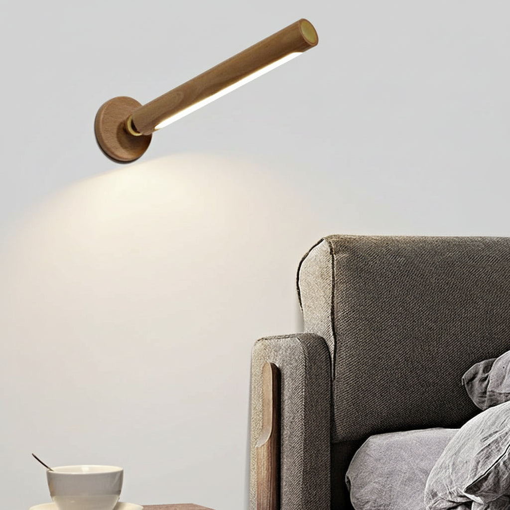 Compact LED Wall Lamp - Adjustable USB Rechargeable Sconce - Cofik