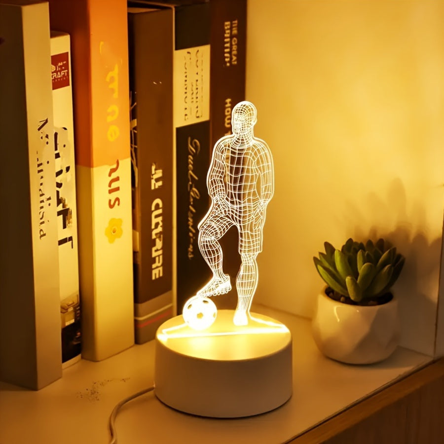 Fun LED Football Desk Lamp