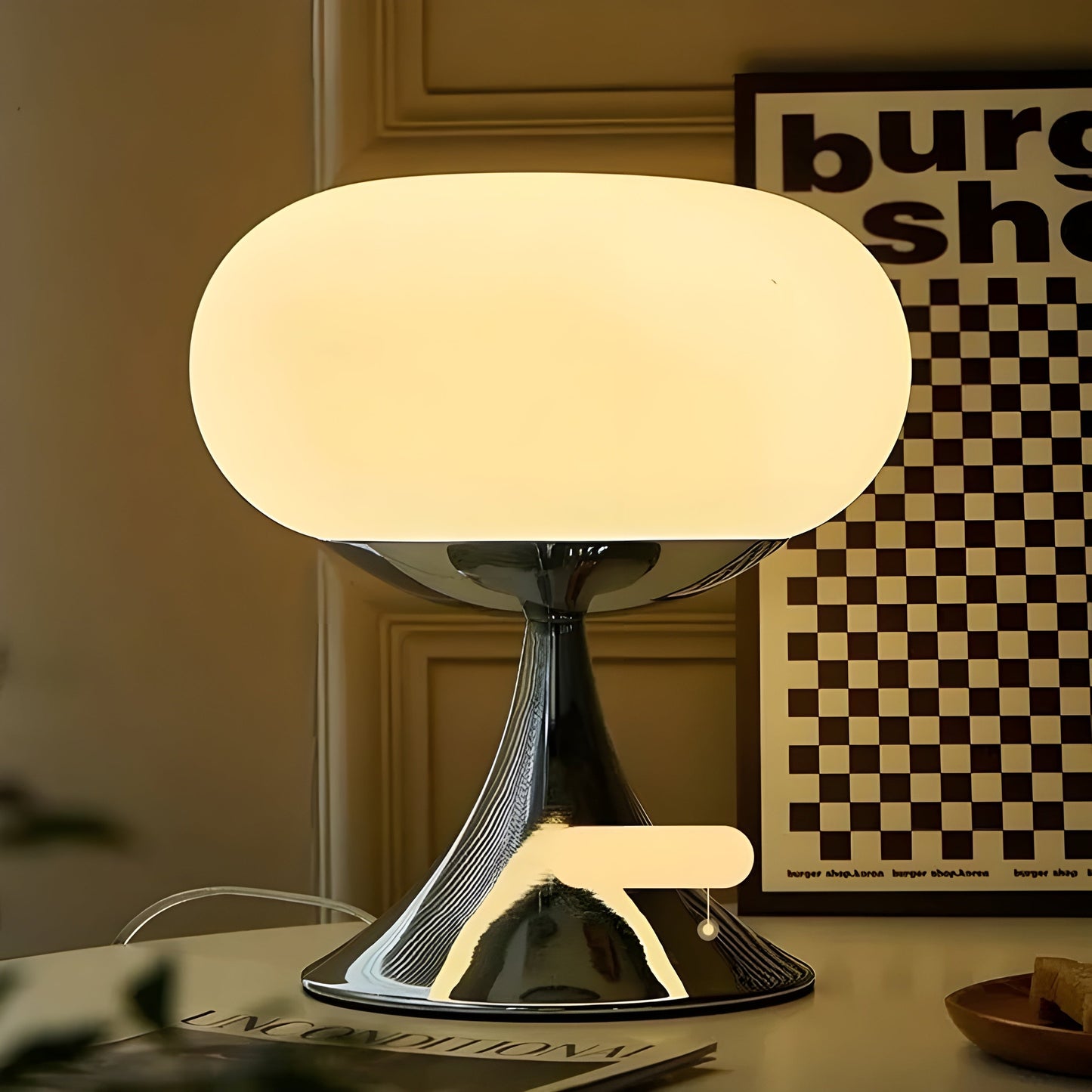 Classic Glass Desk Lamp