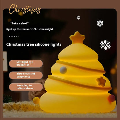Fun Kids Night Lamp USB Rechargeable Silicone Table Light