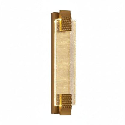 Elegant Glass LED Dimmable Wall Light