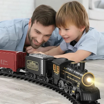 FESTITRAIN – Electric Christmas Train Set with Flexible Tracks