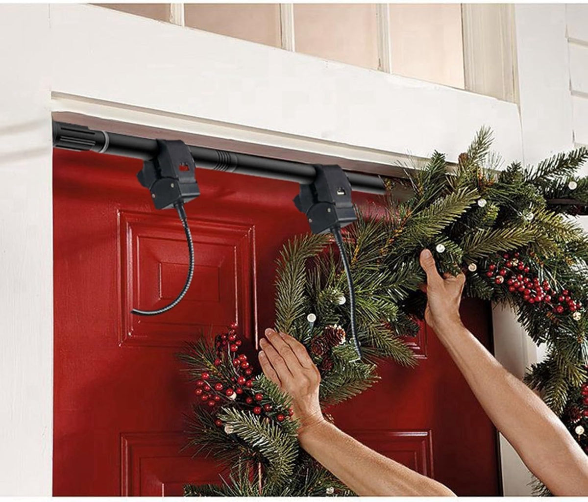 FestivaGrip™ — Secure Your Holiday Joy with Effortless, Stunning Door Decor
