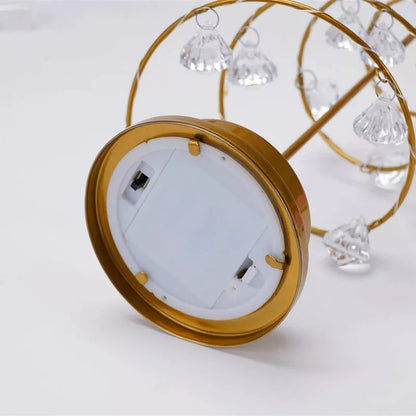 Festive Holiday LED Spiral Table Light