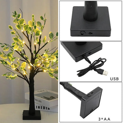 Colorful Outdoor String Tree Lamp