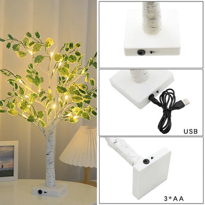 Colorful Outdoor String Tree Lamp