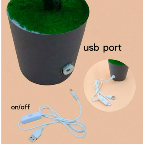 Artificial Greenery LED Holiday Table Lamp