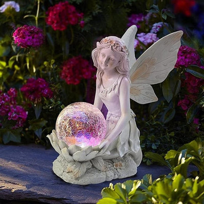 Solar Powered Fairy Garden Ornament